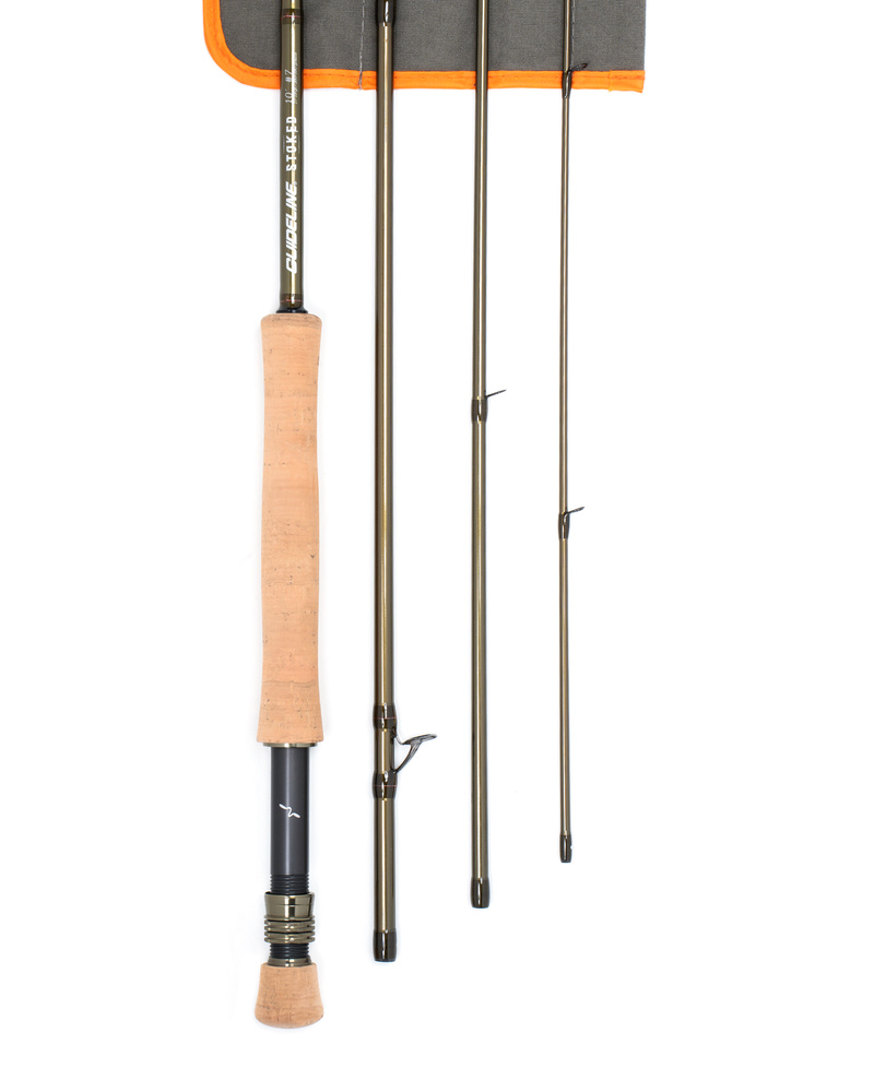 USED 10ft Guideline Stoked 6 Line 4 Piece Reservoir Fly Rod (379