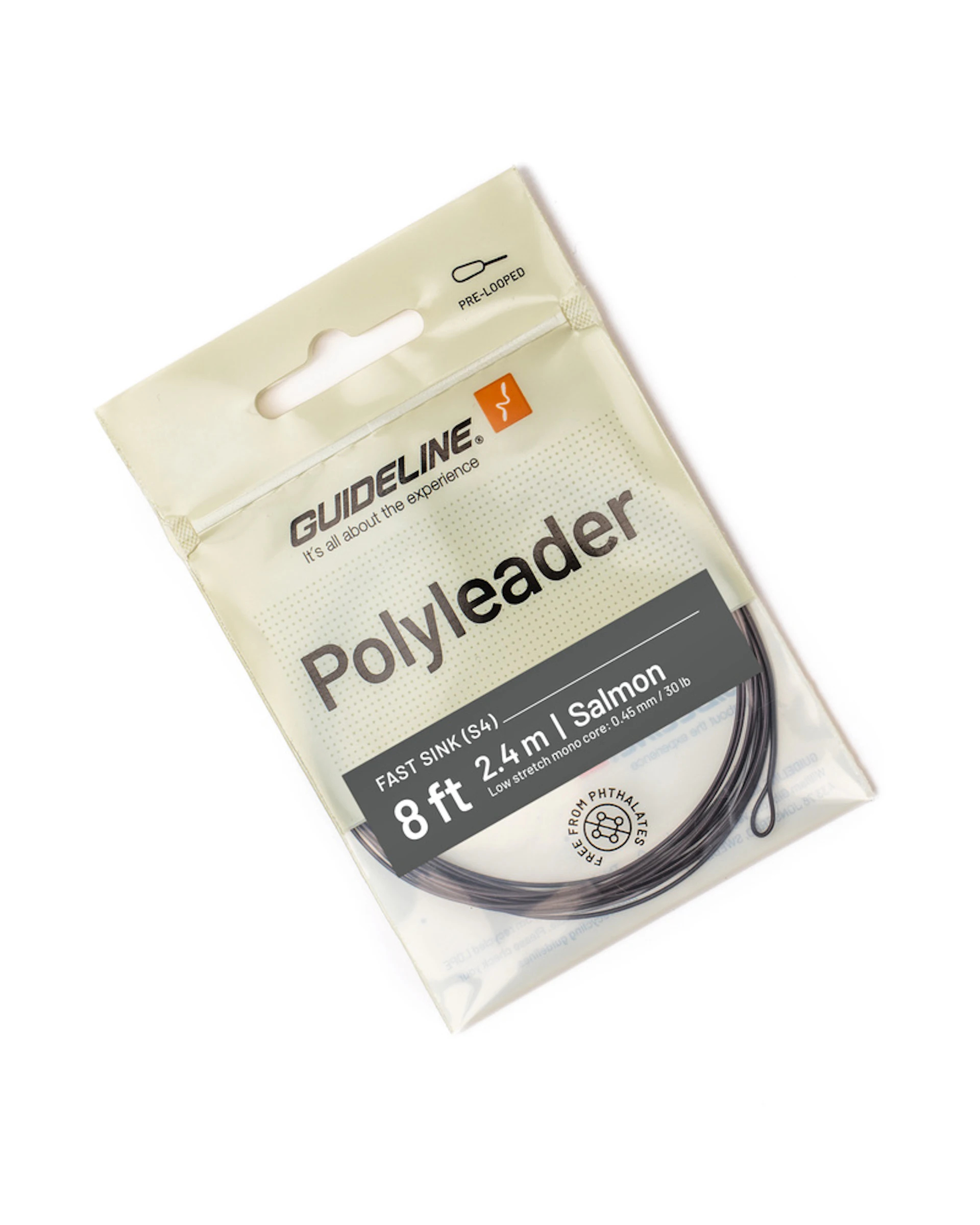 Poly Leader Salmon 8ft Fast Sink (slide 1 of 1)