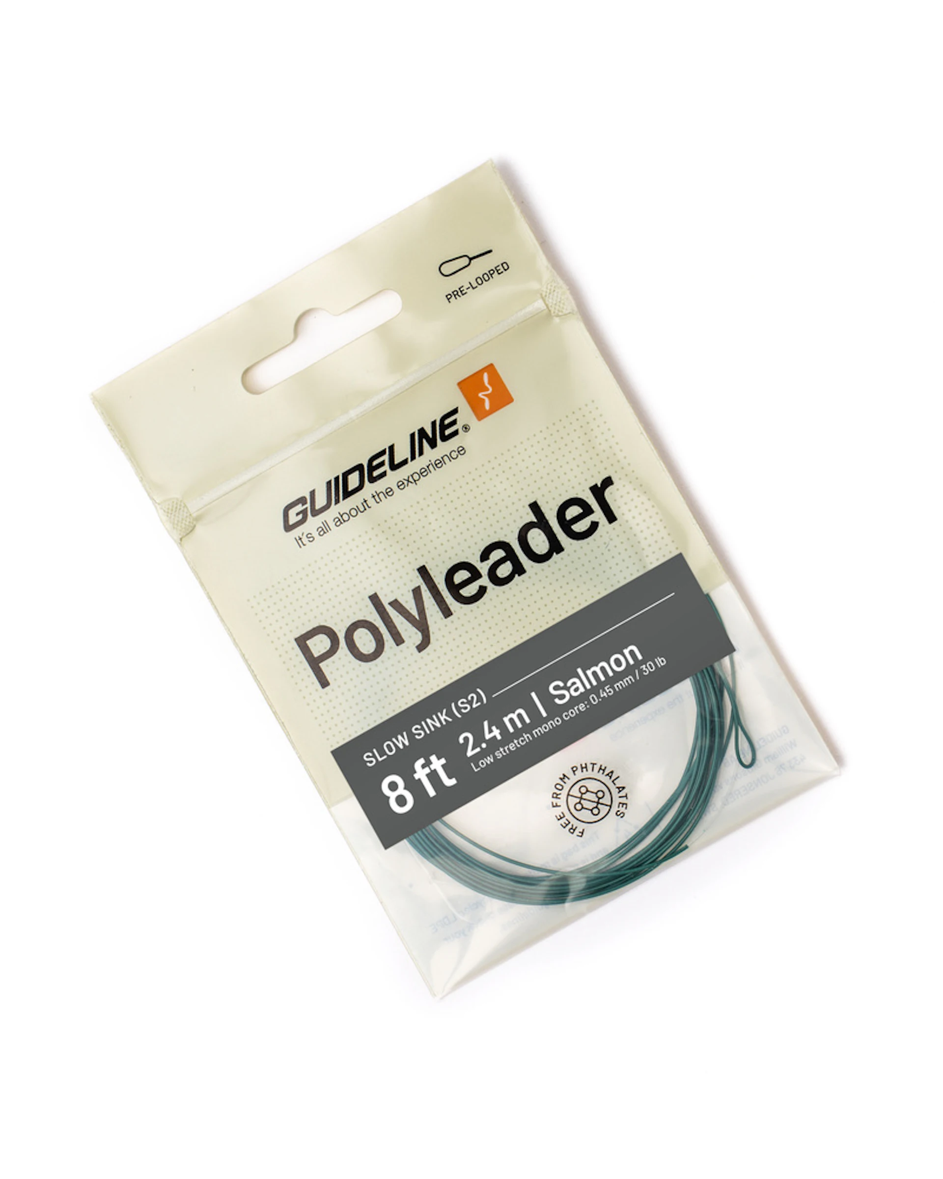 Poly Leader Salmon 8ft Slow Sink (bilde 1 av 1)