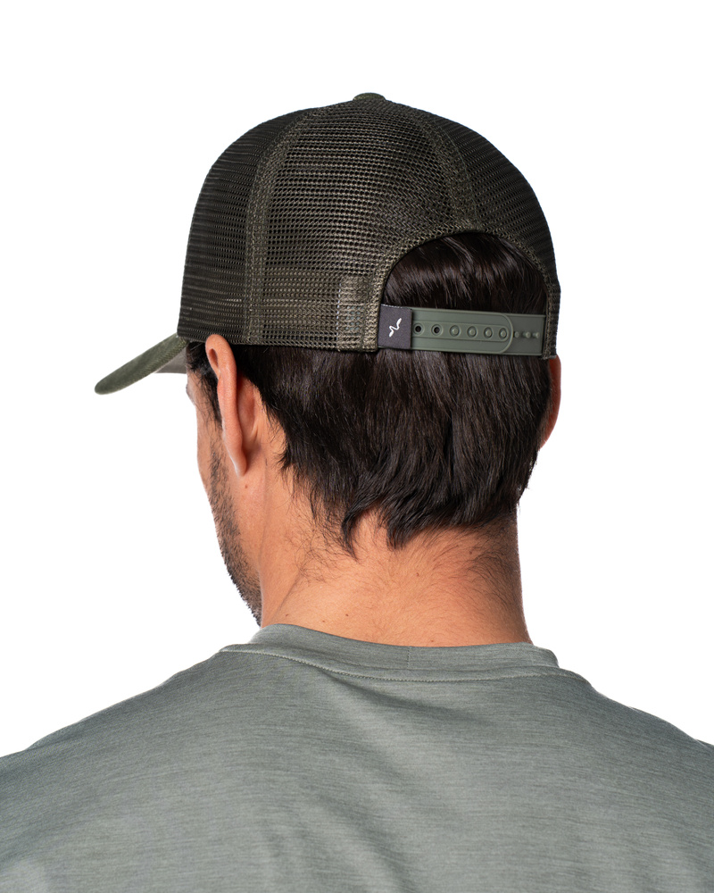 Badge Trucker Cap - Forest
