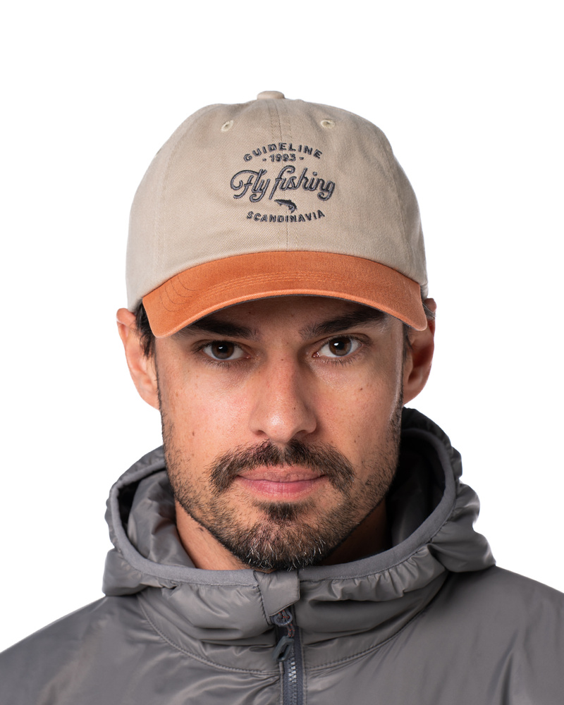 Fly Fishing Cap - Khaki/Pumpkin (bilde 3 av 3)