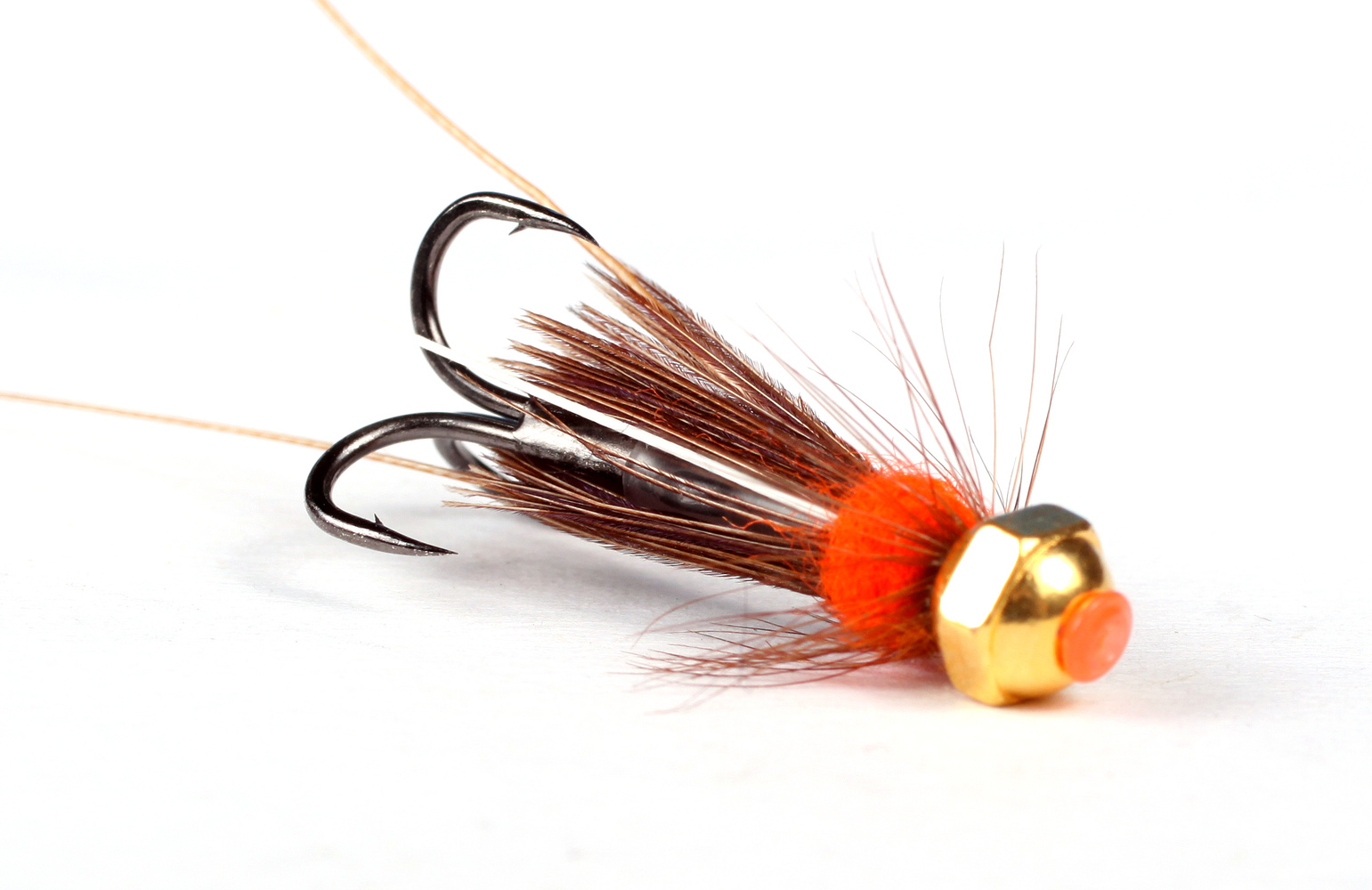 Frances Hexagon Fire Red