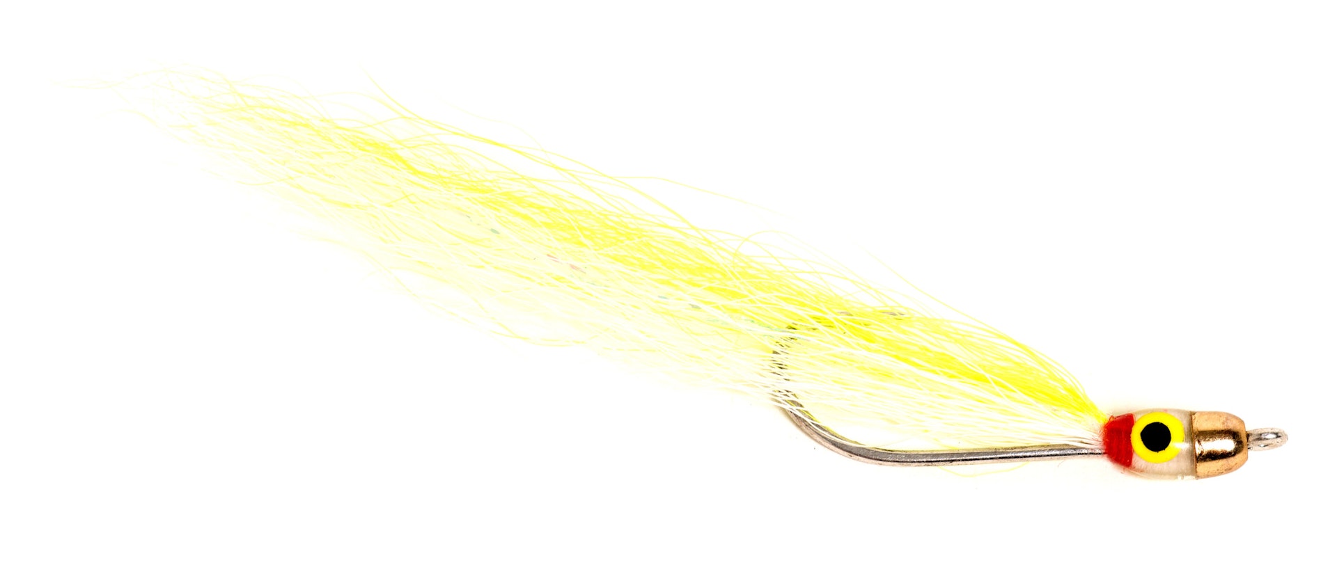 Jiggy Fly Chartreuse/White #6