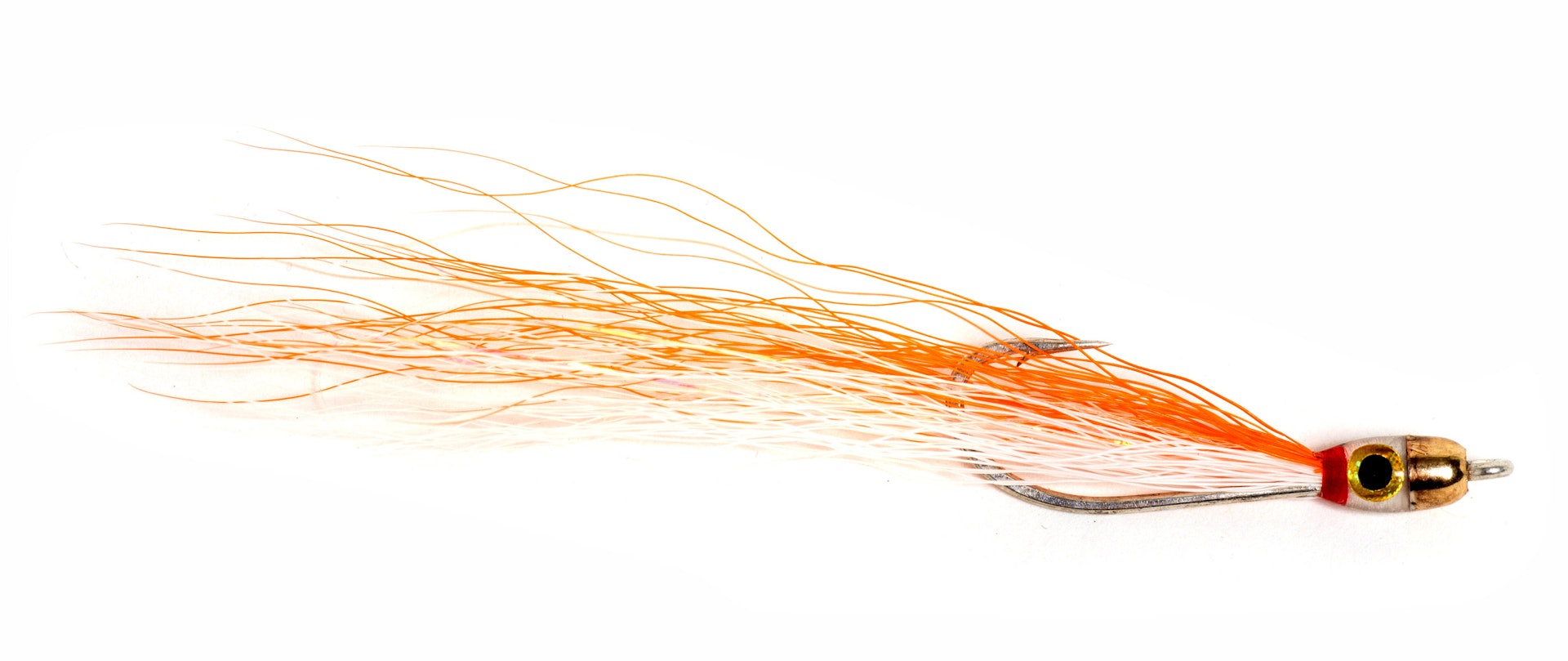 Jiggy Fly Orange/White #6