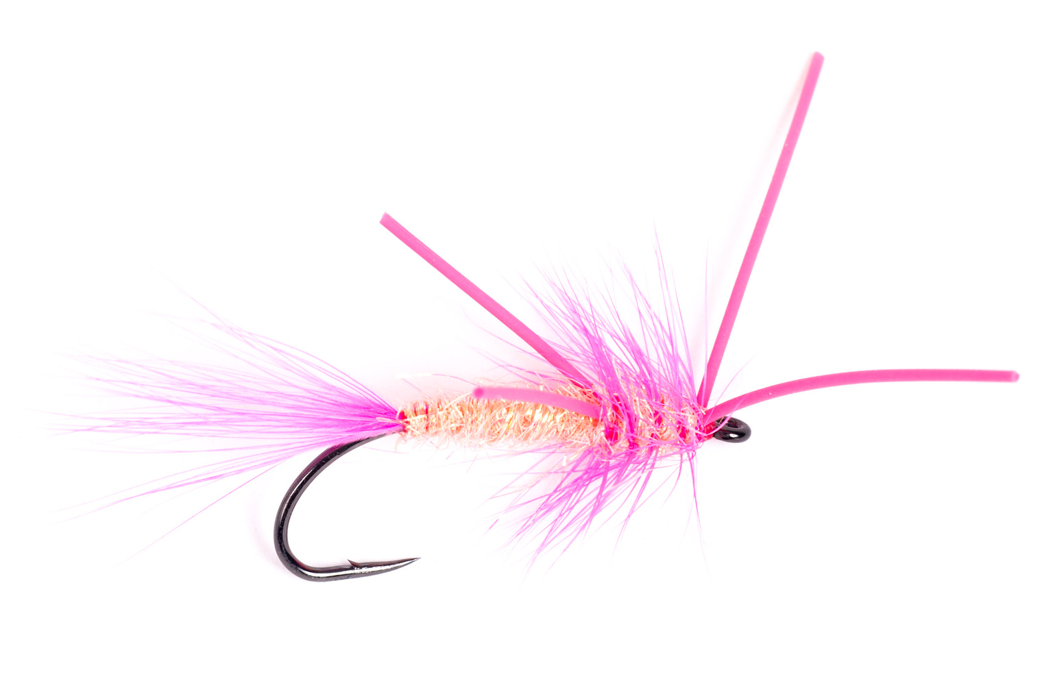 Rubber Leg Pink Streamer #8
