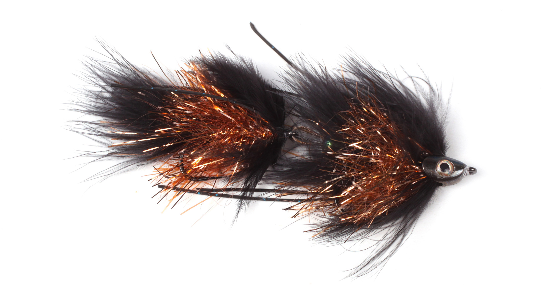 Scull Bunker Marabou - Black/Copper