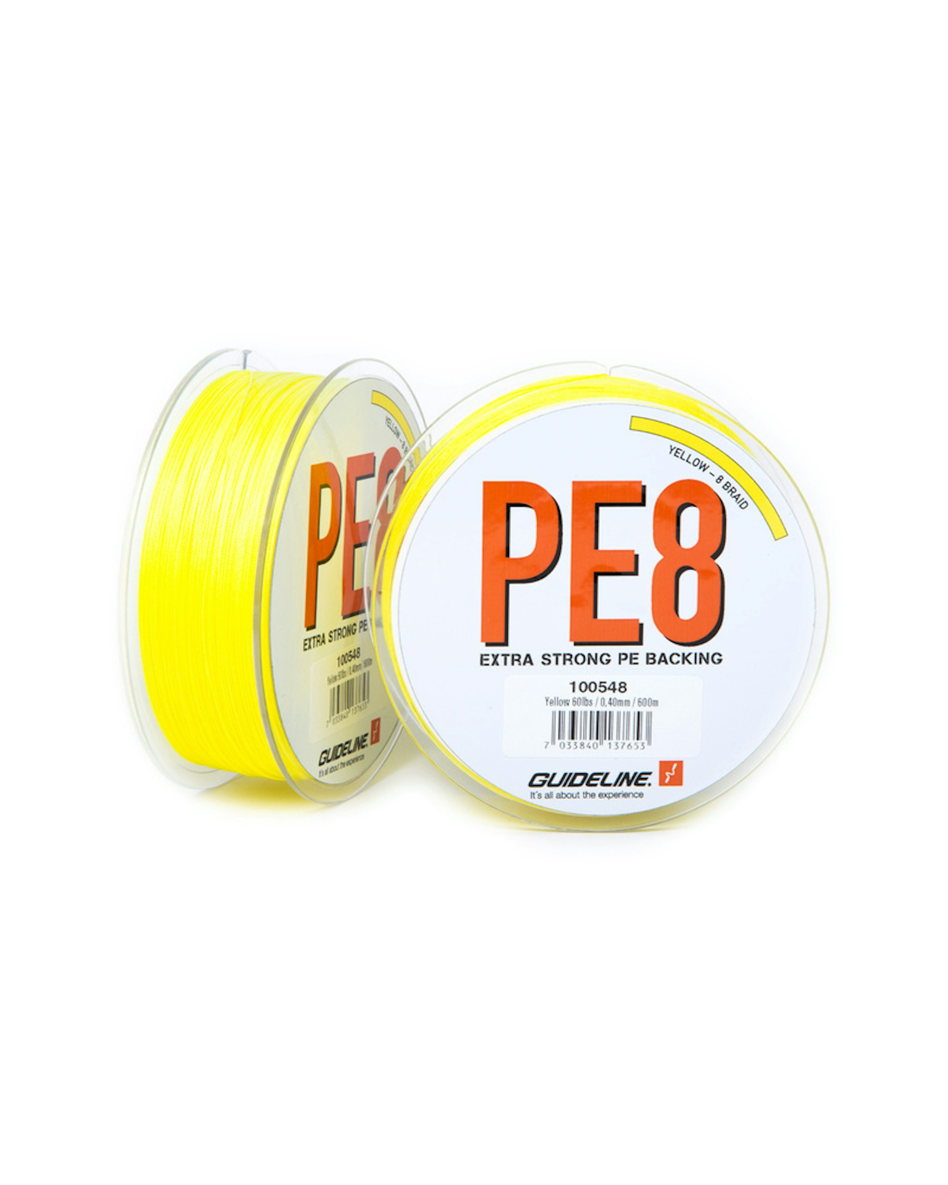 PE Backing Yellow 80lbs - 36kg (bilde 1 av 1)